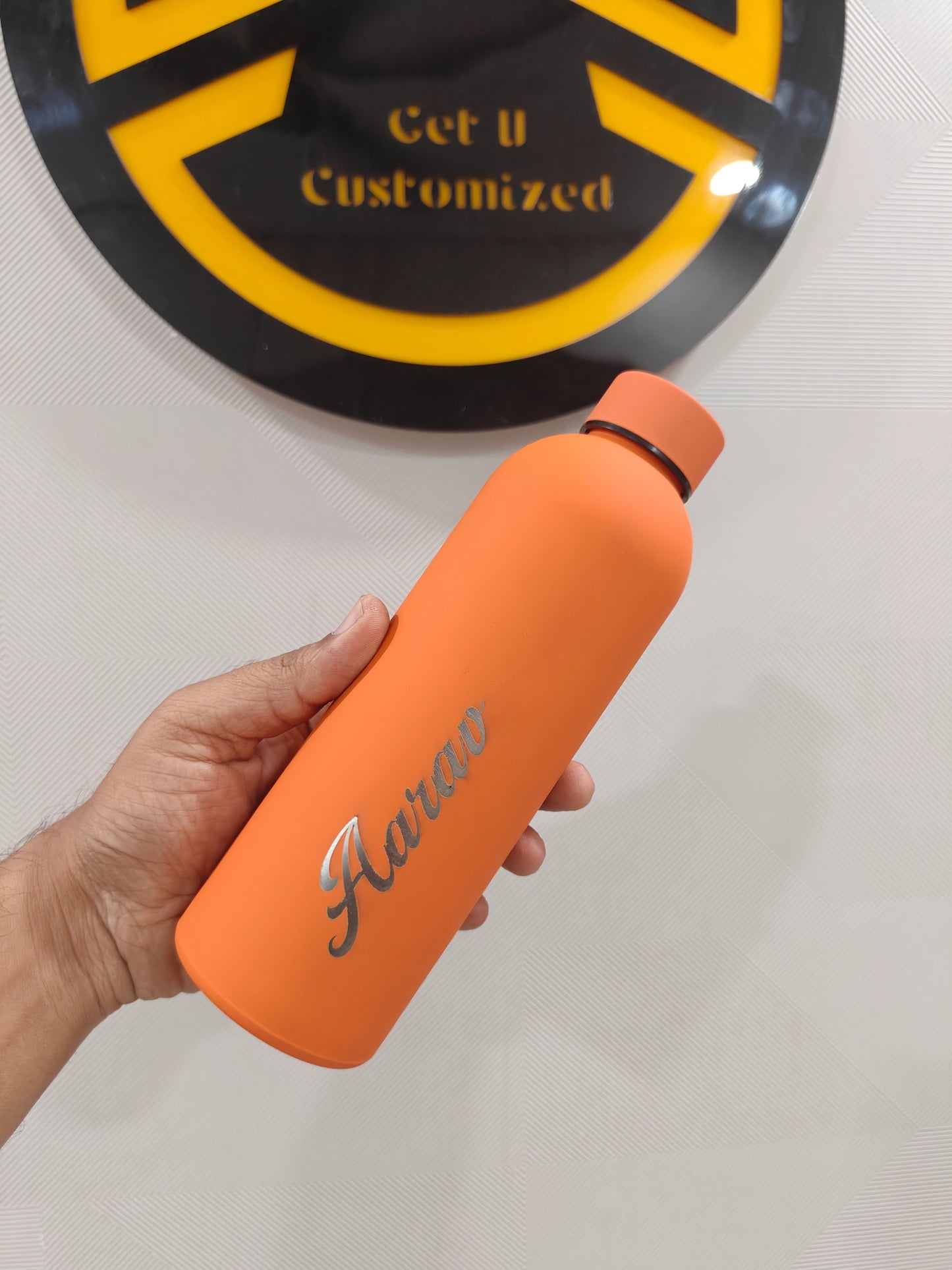 Personalized Double-Insulated Stainless Steel Water Bottle – Leakproof, BPA-Free, All-Day Hot & Cold!