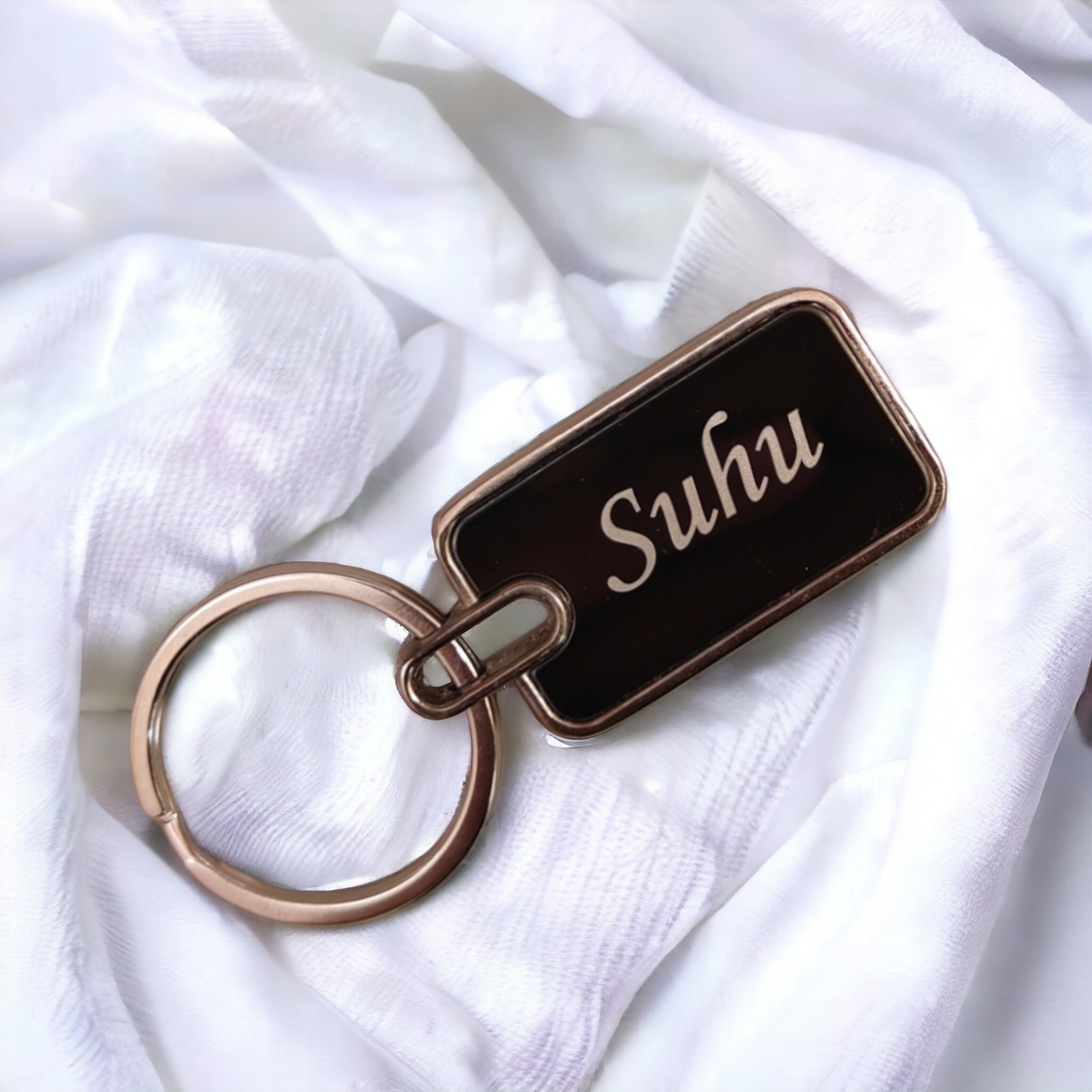 Premium Metal Keychain | Both Side Engraving