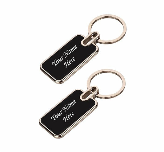 Premium Metal Keychain | Both Side Engraving