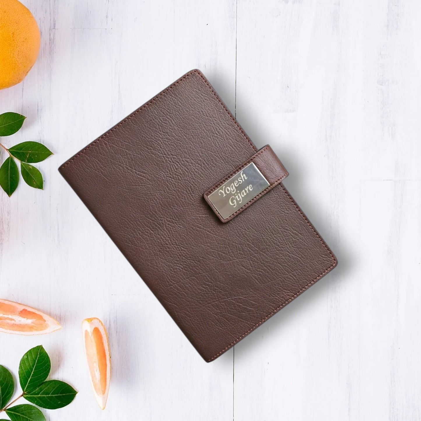 Personalized Name Engraved Bottle & Diary