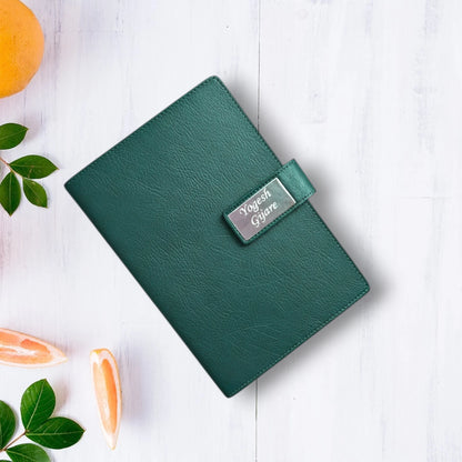 Personalized Name Engraved Bottle & Diary