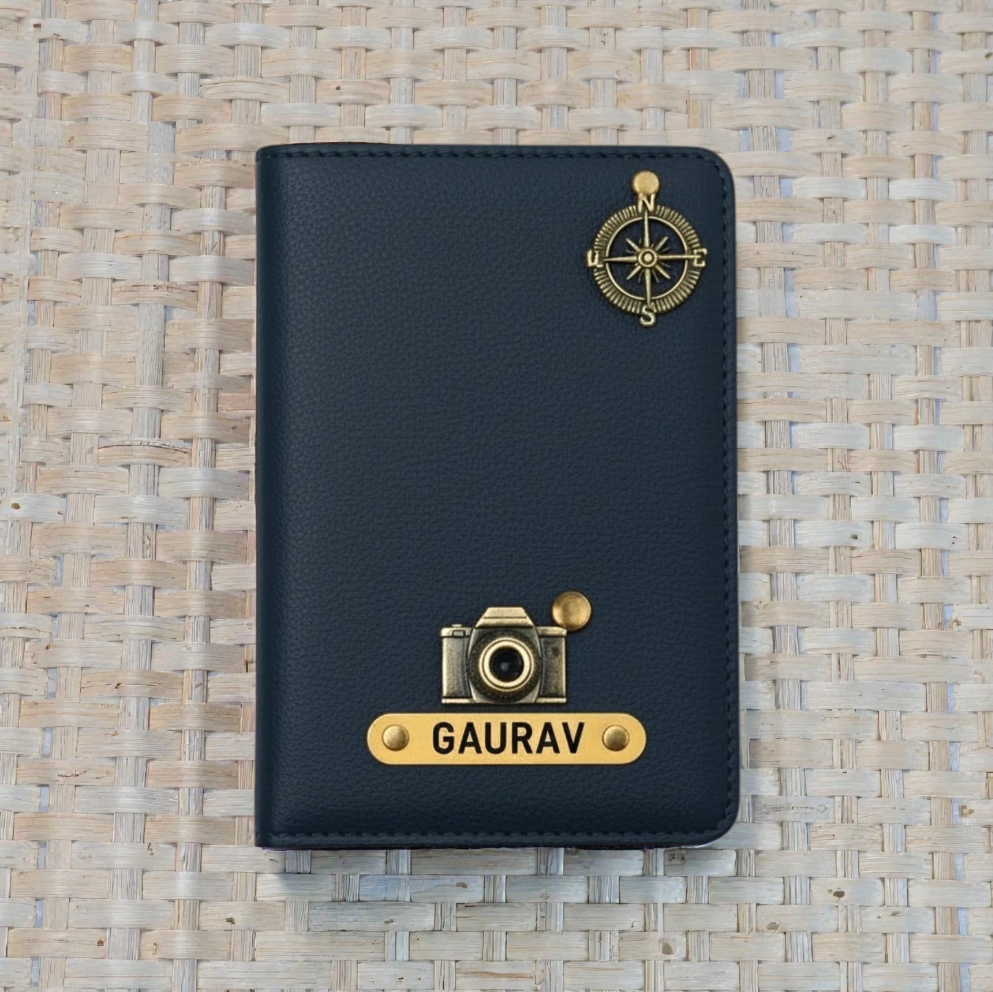 Personalised Passport Cover (Soft Leather)