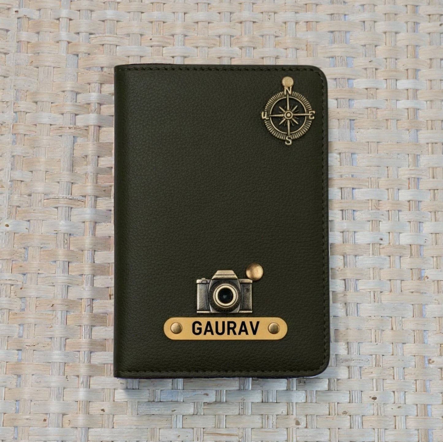 Personalised Passport Cover (Soft Leather)