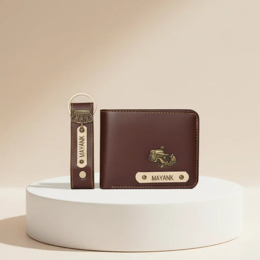 Personalised Wallet and Keychain