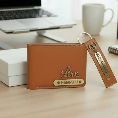 Personalised Wallet and Keychain