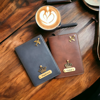 Personalized Couple Passport Cover