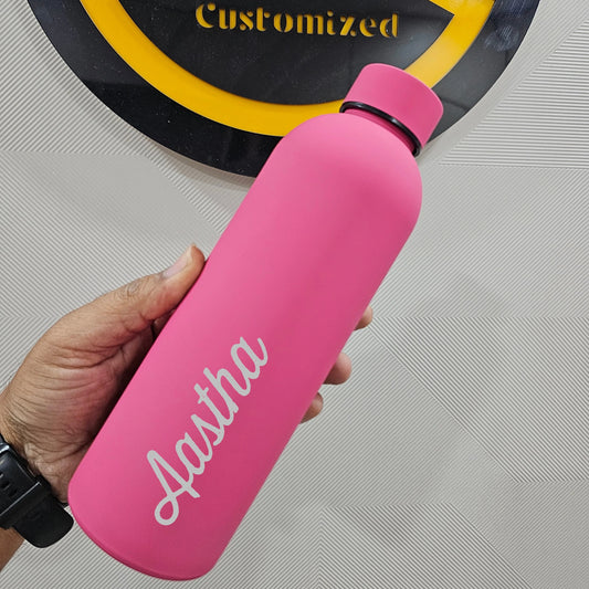 Personalized Double-Insulated Stainless Steel Water Bottle – Leakproof, BPA-Free, All-Day Hot & Cold!