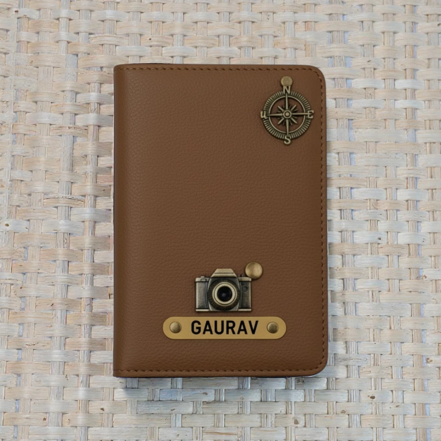 Personalised Passport Cover (Soft Leather)