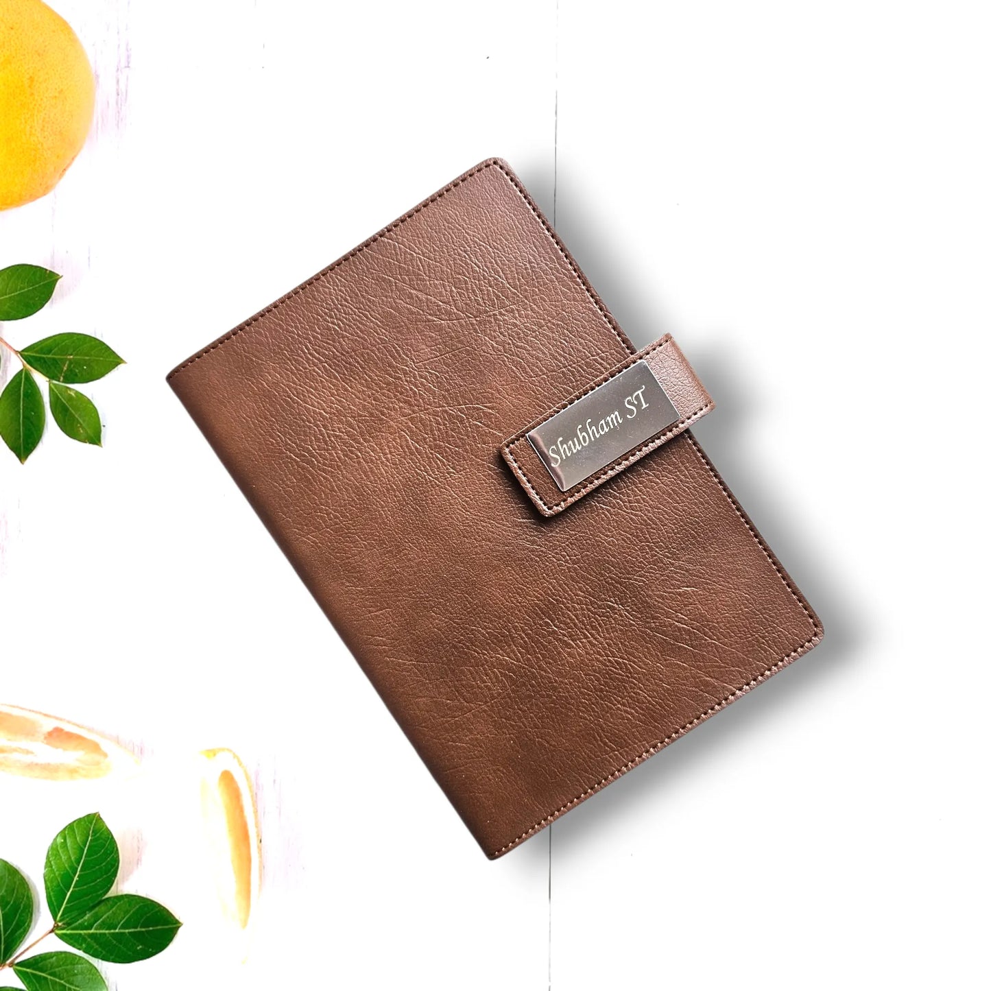 Personalized Name Engraved Bottle & Diary