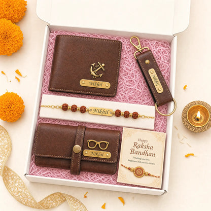 3 in 1 Personalised Brother's Combo (Rakshabandhan Gift)